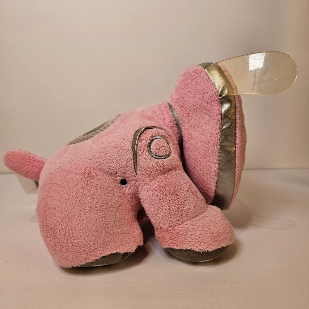 Tiger Electronics pink i-dog soft speaker with lights children's plush toy